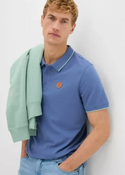 Hombre bonprix bonprix Polo de piqué de algodón ecológico puro