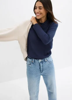 Mujer bonprix bonprix Polo de piqué de algodón ecológico puro