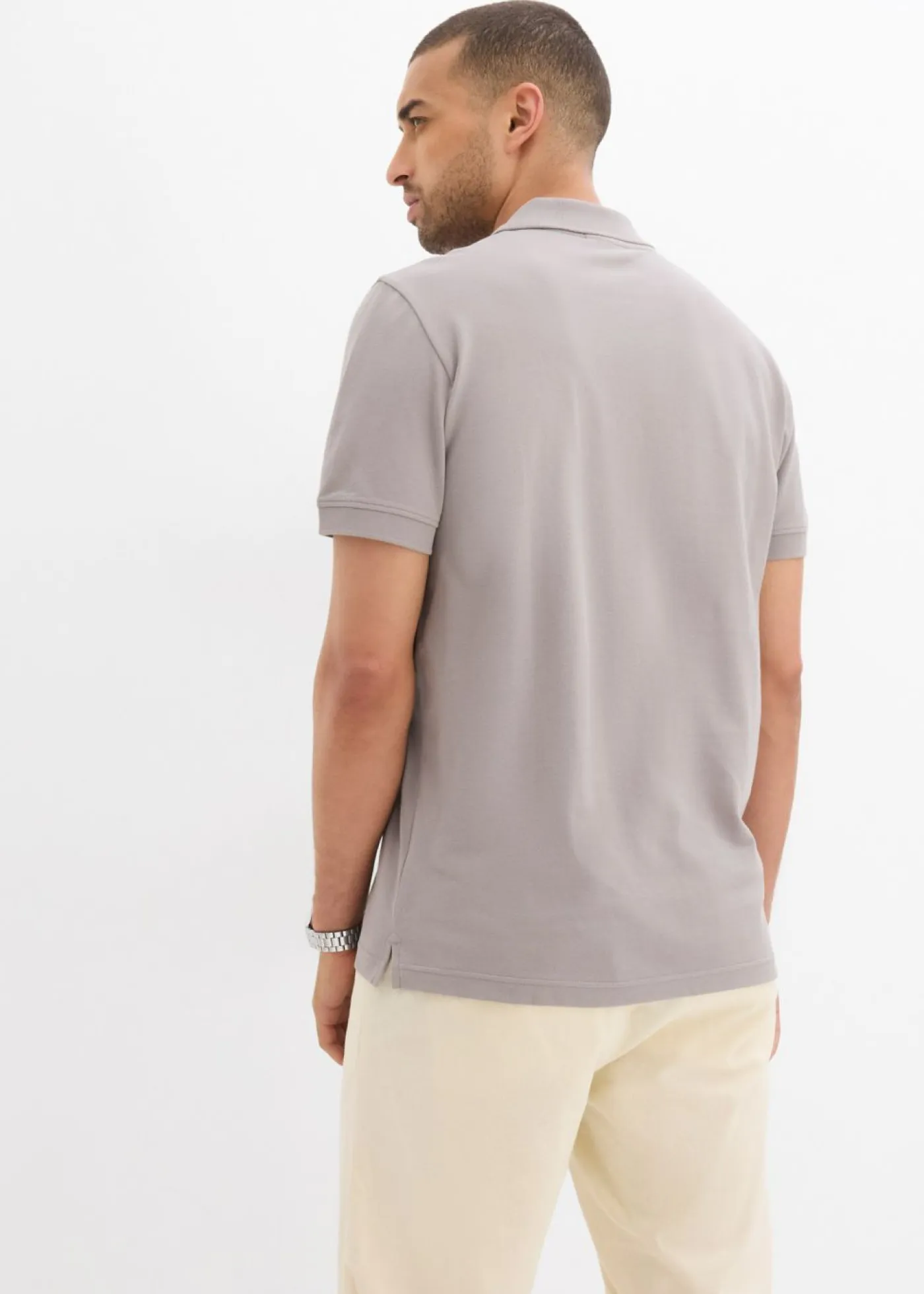 bonprix bonprix Básicos En Rebajas|Camisetas Y Polos>Polo de piqué de algodón orgánico puro Amarillo claro