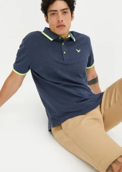 Hombre bonprix bonprix Polo de piqué de algodón orgánico puro