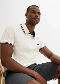 Hombre bonprix bonprix Polo de piqué de algodón puro