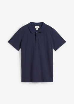 bonprix bonprix Ropa 9 A 16 Años·Camisetas>Polo de piqué de algodón puro Azul marino