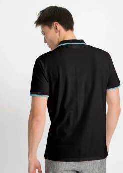 Hombre bonprix bonprix Polo de piqué (3 unidades) de algodón puro