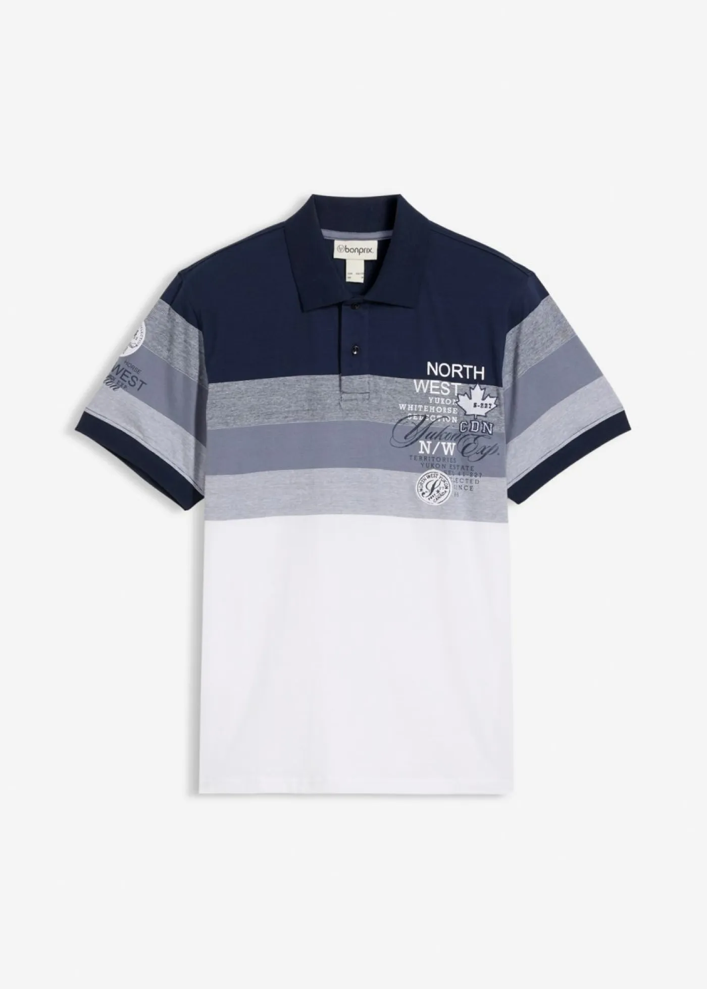 Hombre bonprix bonprix Polo de punto, de manga corta, de algodón orgánico puro