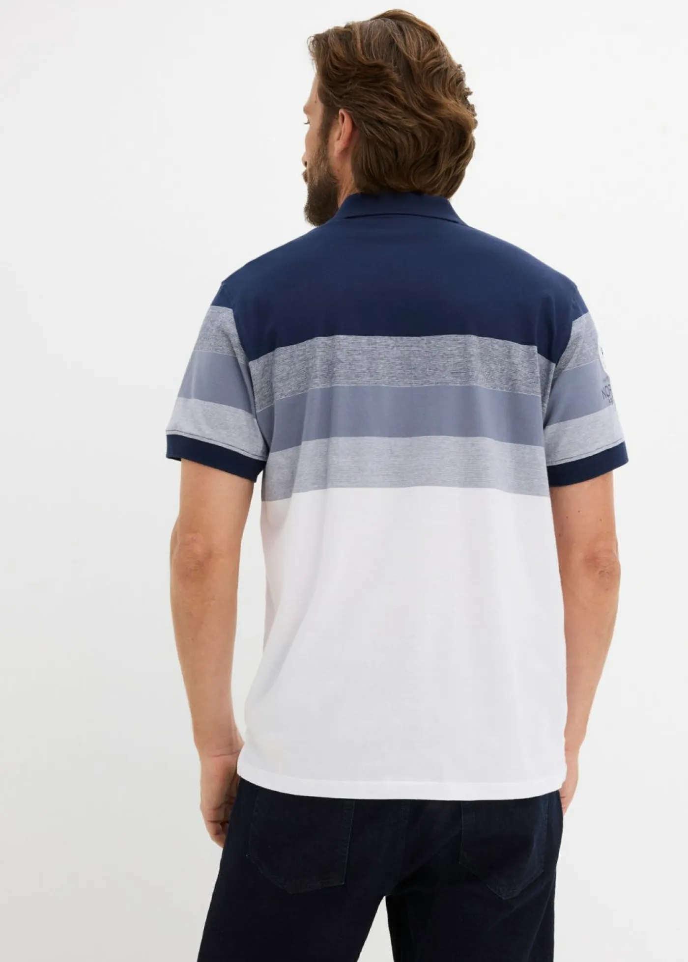 Hombre bonprix bonprix Polo de punto, de manga corta, de algodón orgánico puro