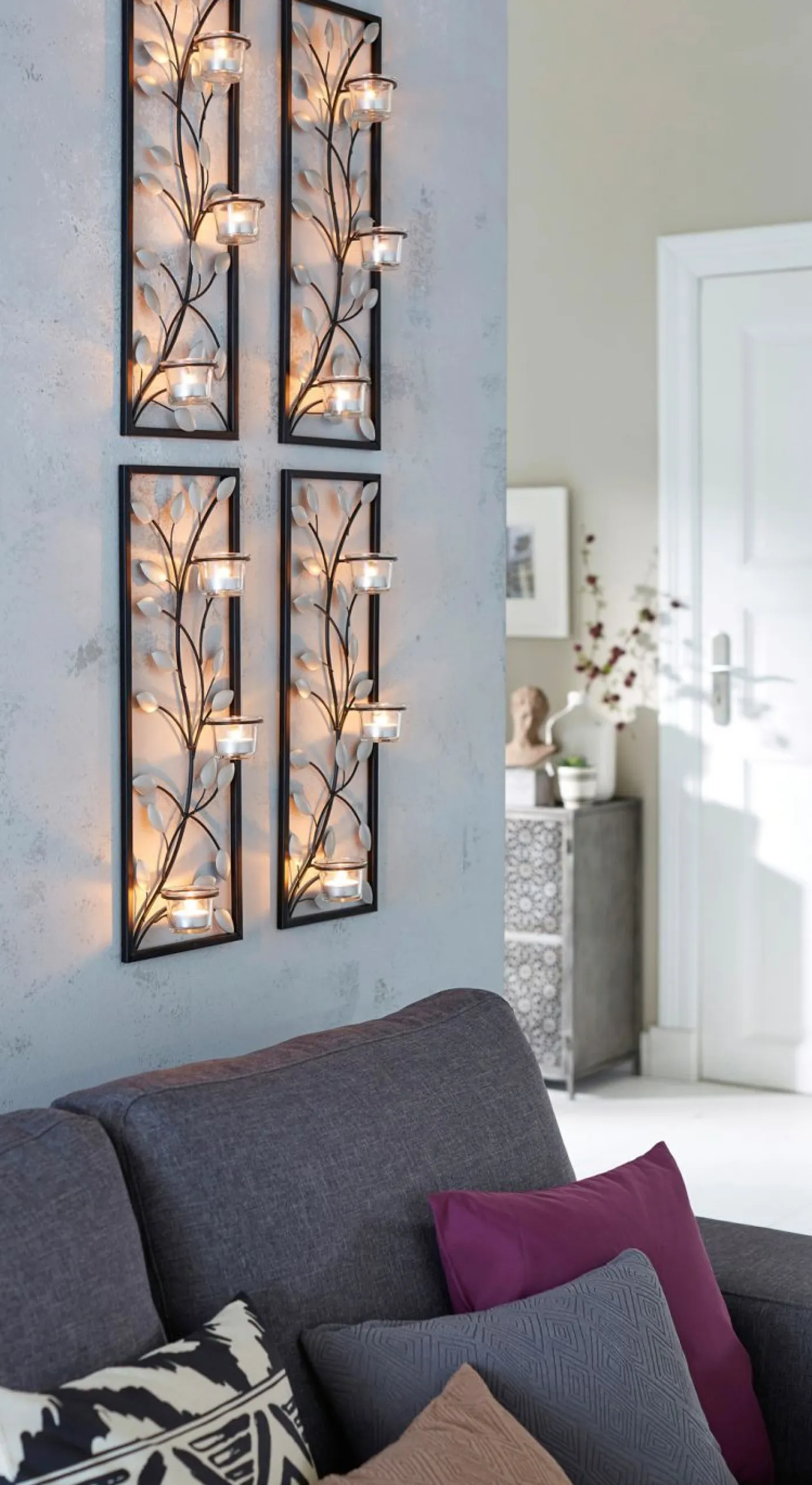 bonprix bonprix Portavelas de pared