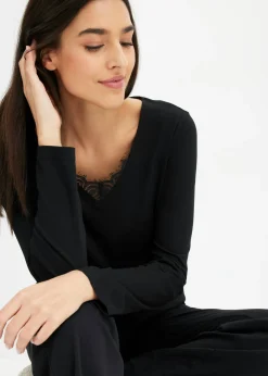 Mujer bonprix bonprix Prenda superior de pijama de viscosa