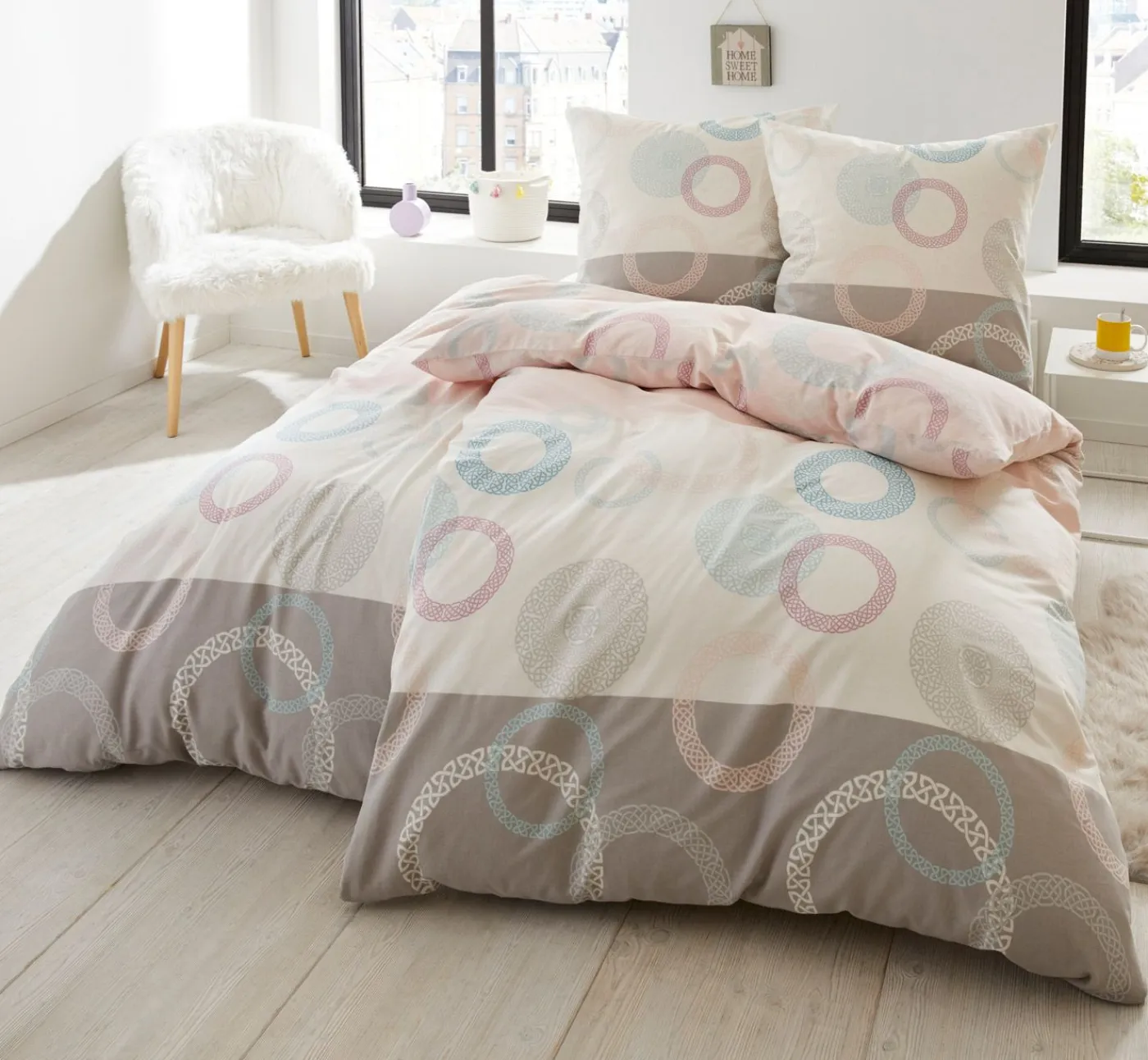 bonprix bonprix Ropa de cama con círculos