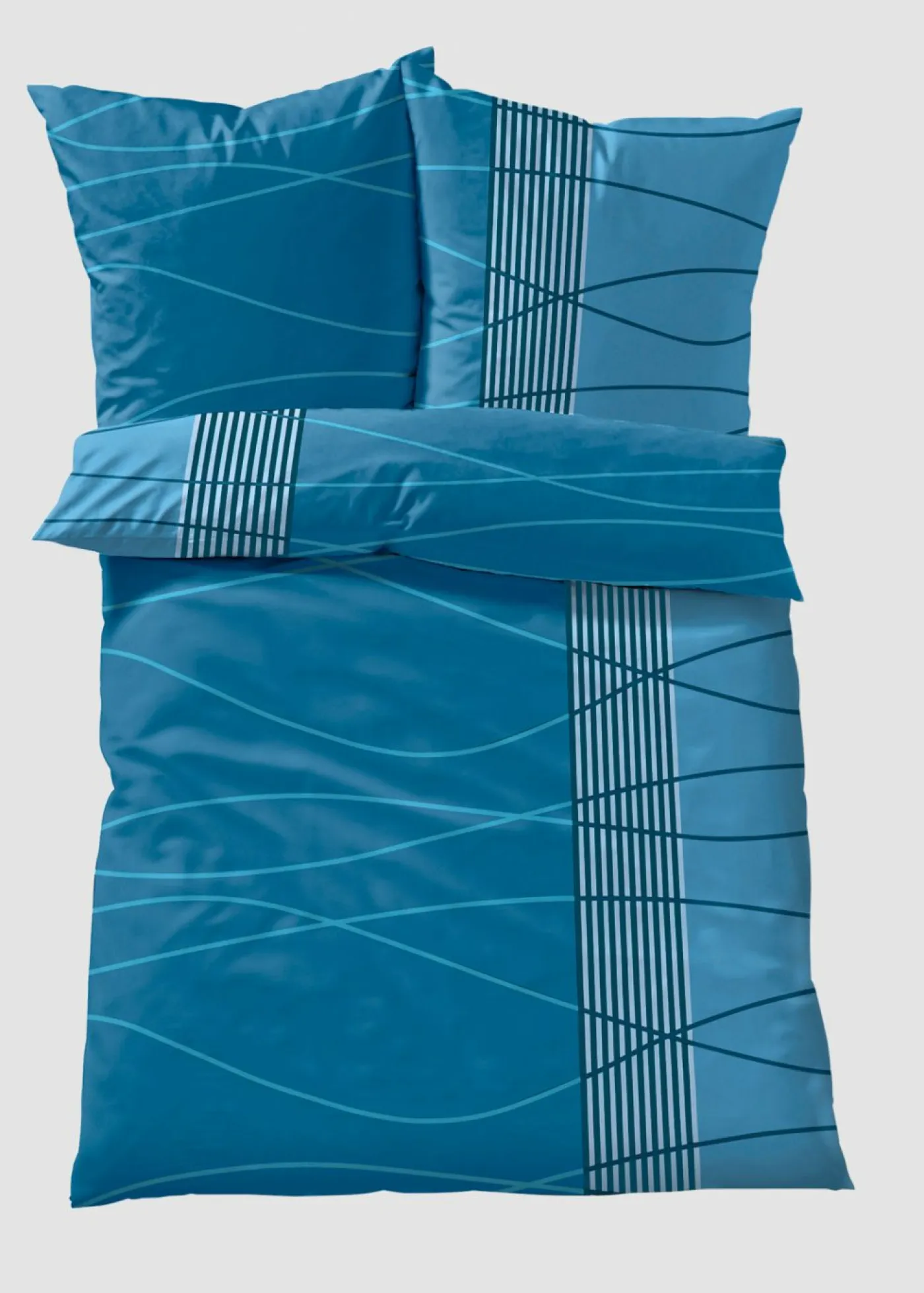 bonprix bonprix Muebles De Dormitorio·Ropa De Cama|Ropa De Cama>Ropa de cama de linón Azul