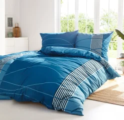 bonprix bonprix Muebles De Dormitorio·Ropa De Cama|Ropa De Cama>Ropa de cama de linón Azul