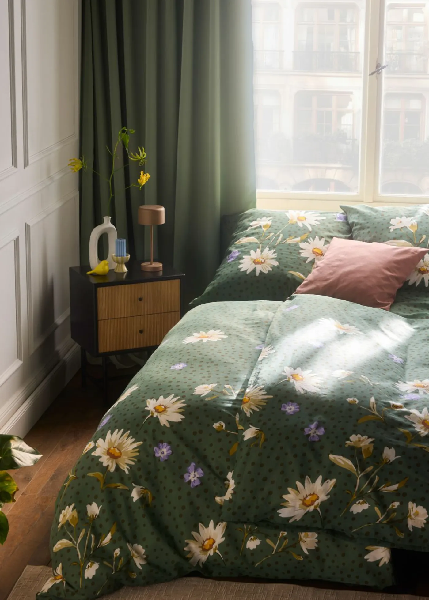 bonprix bonprix Muebles De Dormitorio·Ropa De Cama|Primavera>Ropa de cama de linón Verde