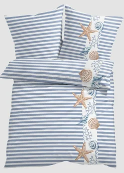 bonprix bonprix Muebles De Dormitorio·Ropa De Cama|Ropa De Cama>Ropa de cama de linón Azul