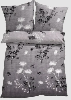 bonprix bonprix Muebles De Dormitorio·Ropa De Cama|Ropa De Cama>Ropa de cama de linón Gris