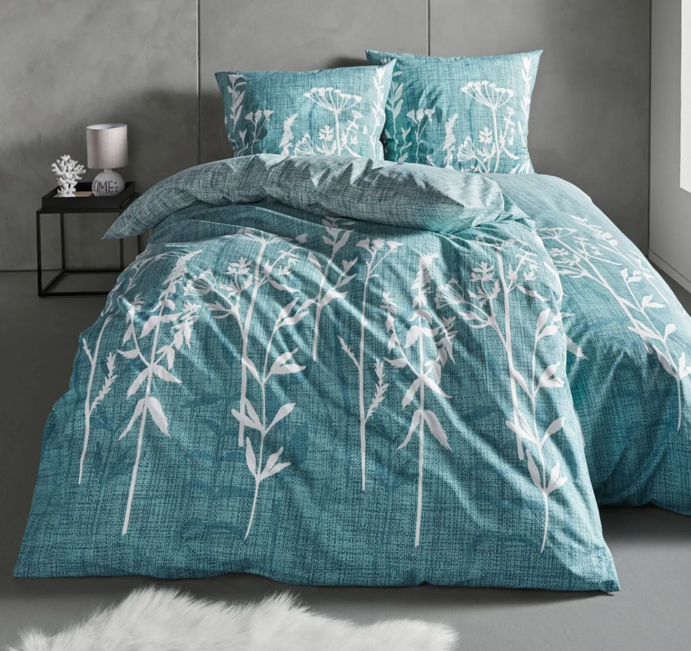 bonprix bonprix Muebles De Dormitorio·Ropa De Cama|Ropa De Cama>Ropa de cama de linón Hierbabuena