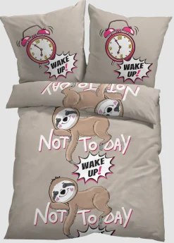 bonprix bonprix Ropa de cama de mezcla de algodón