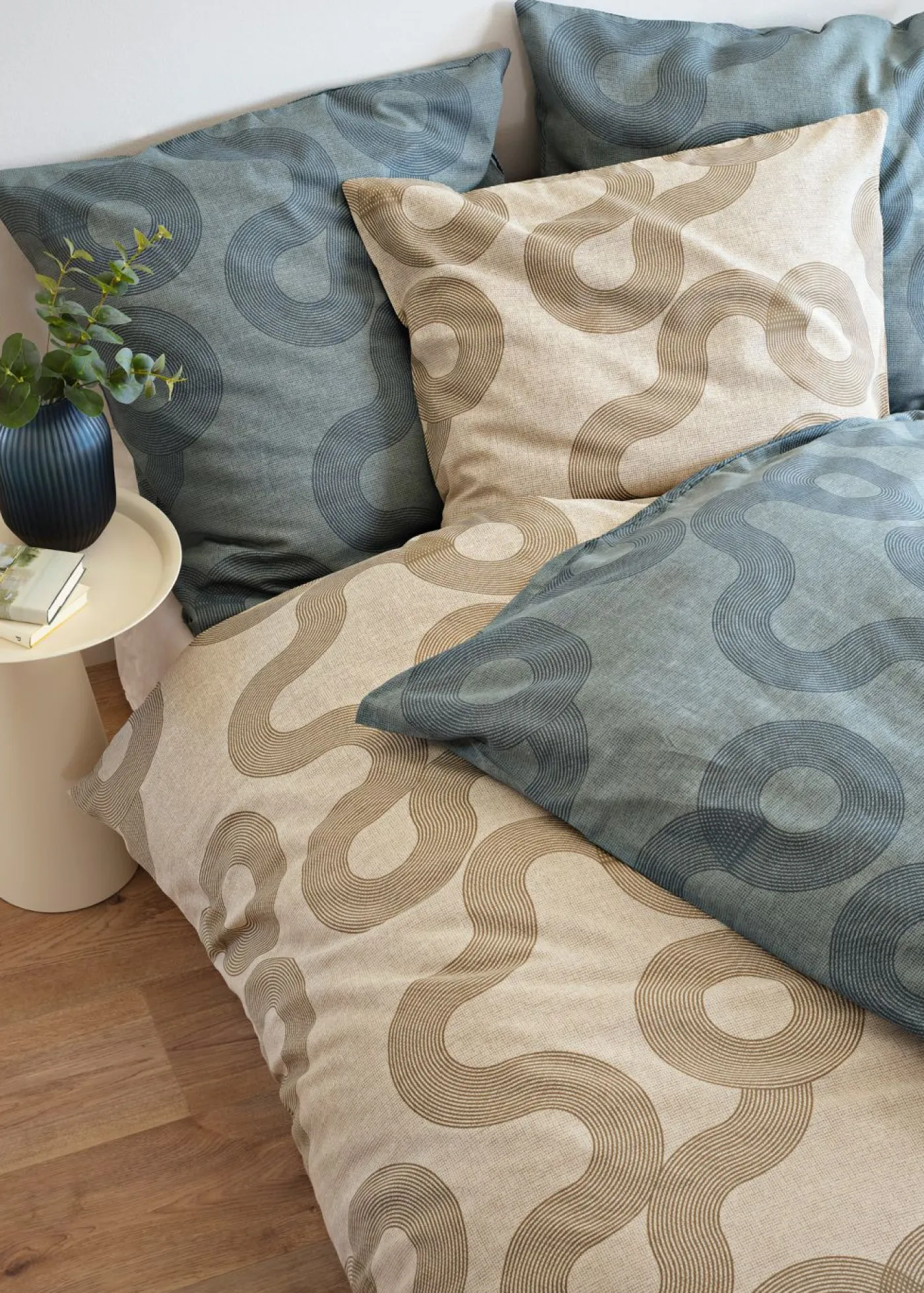 bonprix bonprix Ropa de cama de mezcla de algodón