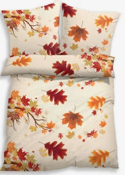 bonprix bonprix Muebles De Dormitorio·Ropa De Cama|Ropa De Cama De Otoño>Ropa de cama de polialgodón Naranja