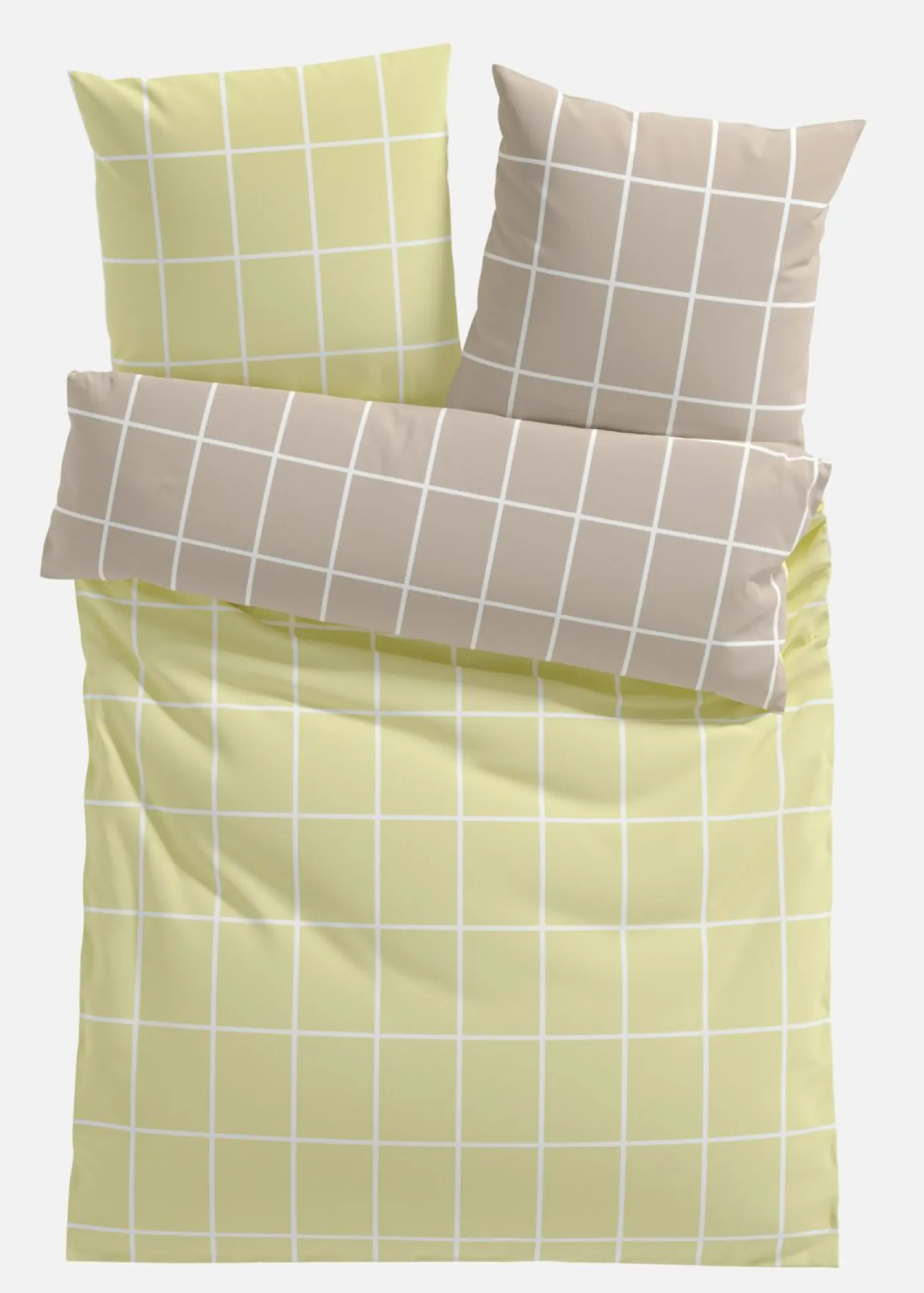 bonprix bonprix Ropa de cama reversible de mezcla de algodón