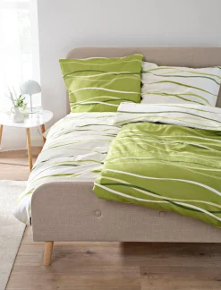 bonprix bonprix Muebles De Dormitorio·Ropa De Cama|Ropa De Cama>Ropa de cama reversible de linón baya a cuadros