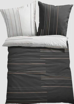 bonprix bonprix Ropa de cama reversible de mezcla de algodón