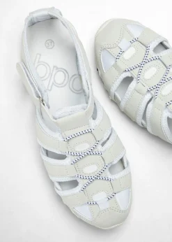 bonprix bonprix Zapatos Primavera-Verano|Zapatos Cómodos>Sandalias Blanco