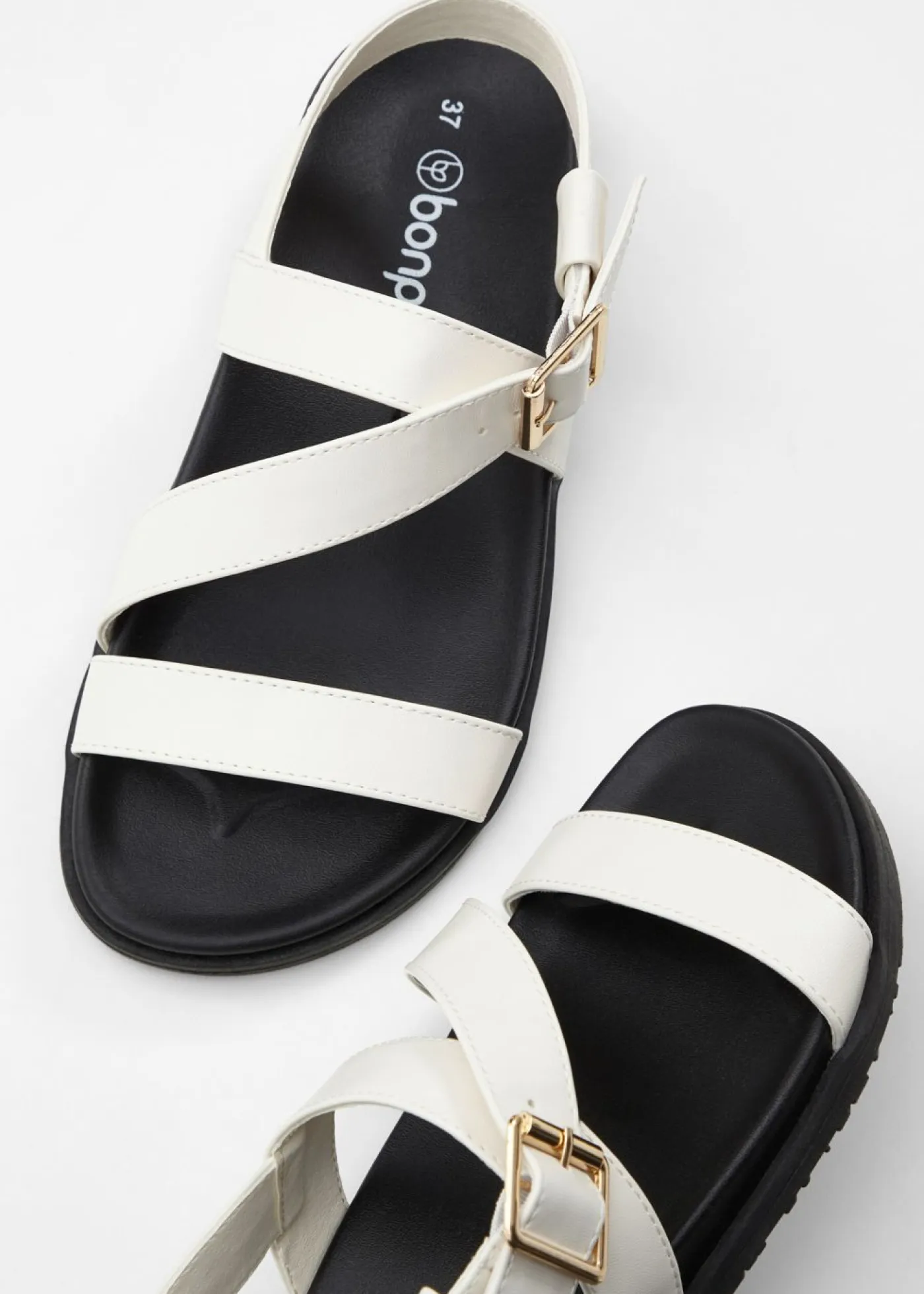 bonprix bonprix Tendencias·Zapatos Veganos|Zapatos Primavera-Verano>Sandalias Blanco-crema