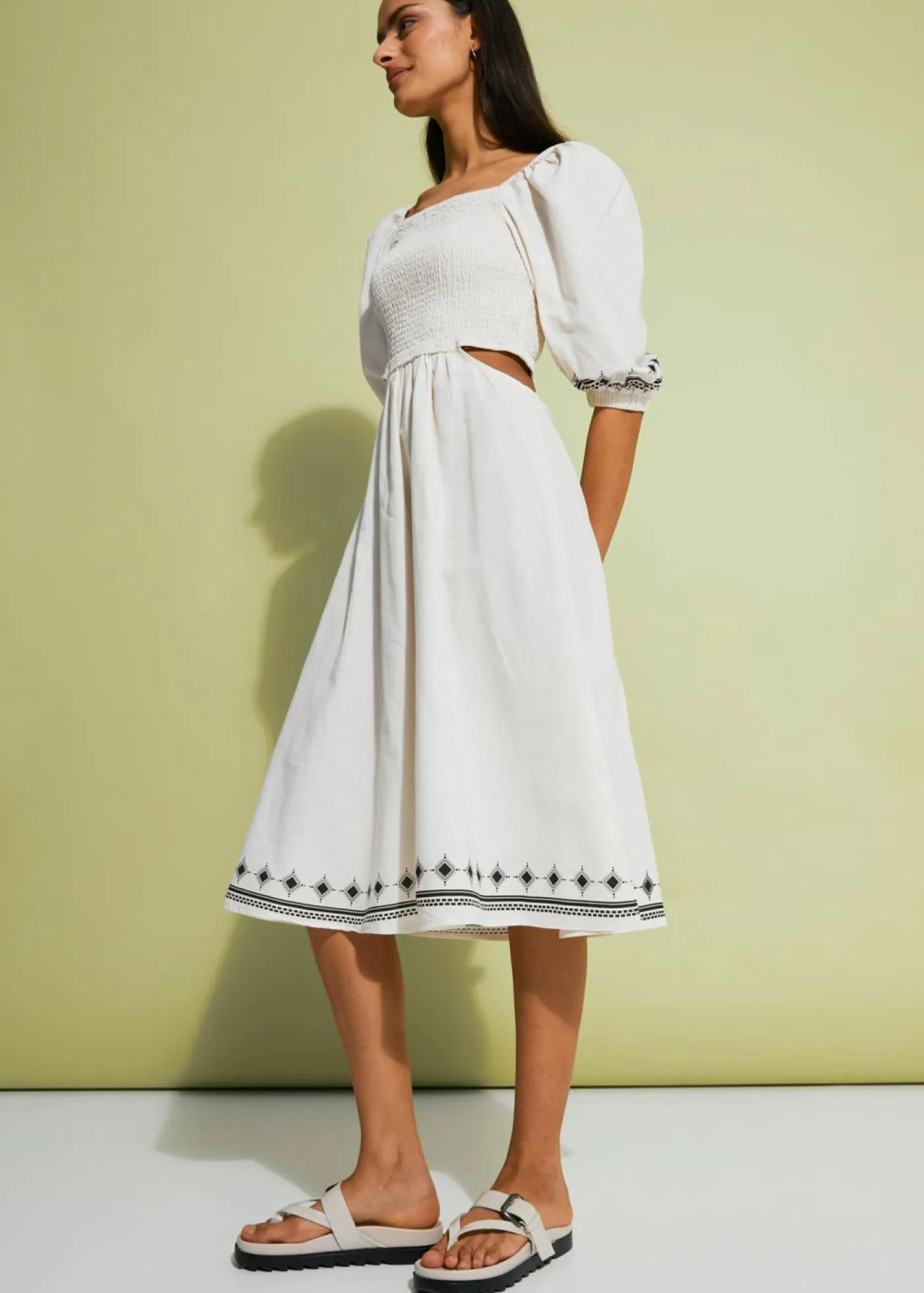 Mujer bonprix bonprix Sandalias de dedo con suela perfilada