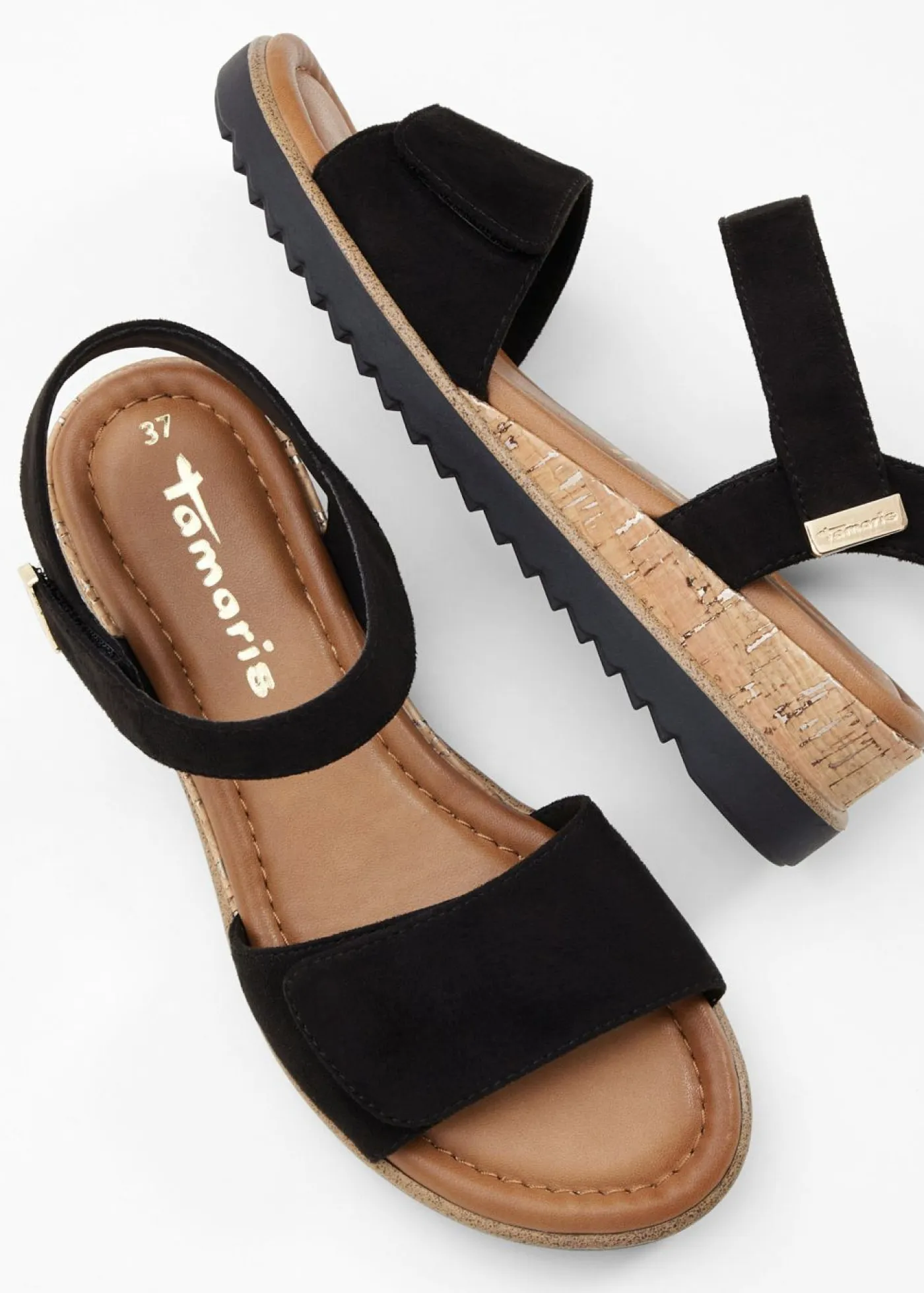 bonprix Tamaris Zapatos De Marca·Tamaris|Zapatos Primavera-Verano>Sandalias de Tamaris Negro