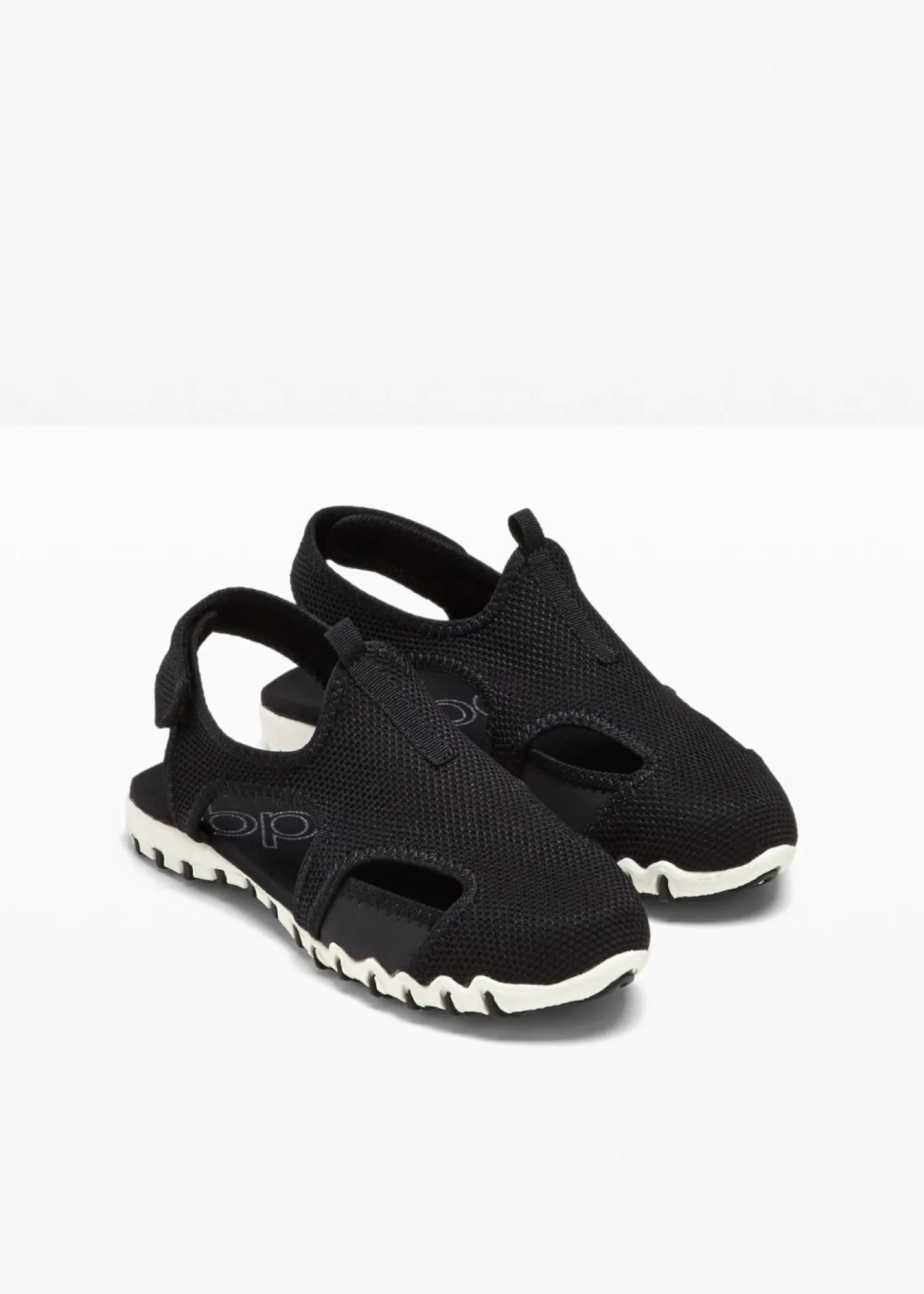 bonprix bonprix Tendencias·Zapatos Veganos|Zapatillas Deportivas>Sandalias de trekking Negro-blanco