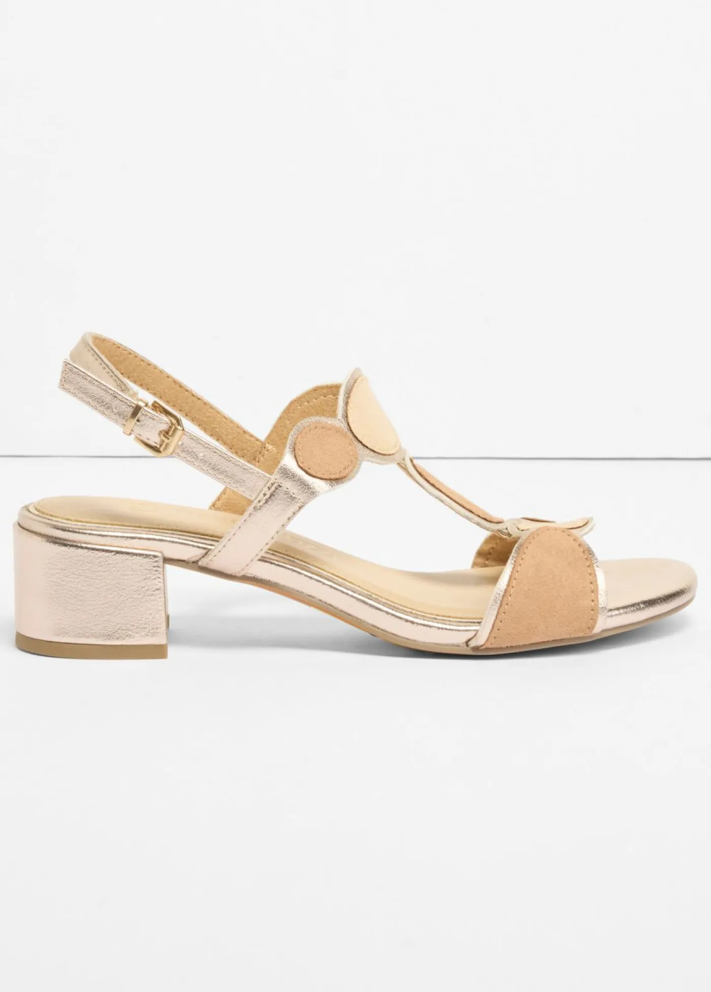 bonprix Marco Tozzi Zapatos De Marca·Marco Tozzi|Zapatos Primavera-Verano>Sandalias Marco Tozzi Beige/marrón/oro
