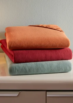 bonprix bonprix Muebles De Dormitorio·Colchones Y Toppers|Sábanas Y Fundas De Colchón>Sábana ajustable de punto verde salvia