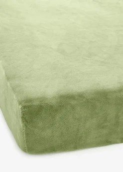 bonprix bonprix Muebles De Dormitorio·Colchones Y Toppers|Sábanas Y Fundas De Colchón>Sábana bajera Cashmere Touch Verde