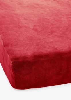 bonprix bonprix Muebles De Dormitorio·Colchones Y Toppers|Sábanas Y Fundas De Colchón>Sábana bajera Cashmere Touch rojo burdeos