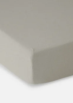 bonprix bonprix Sábana bajera con aspecto de lino