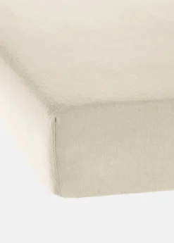 bonprix bonprix Muebles De Dormitorio·Colchones Y Toppers|Sábanas Y Fundas De Colchón>Sábana bajera de franela Beige