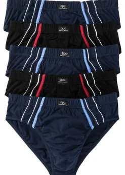 Hombre bonprix bonprix Slip con algodón suave (5 unidades)
