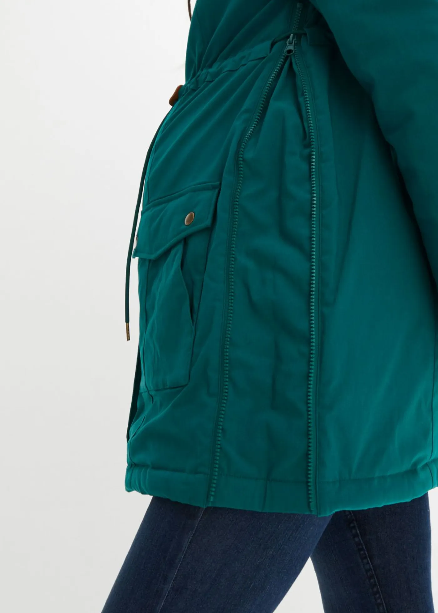 Mujer bonprix bonprix Suave chaqueta premamá/de porteo 3 en 1