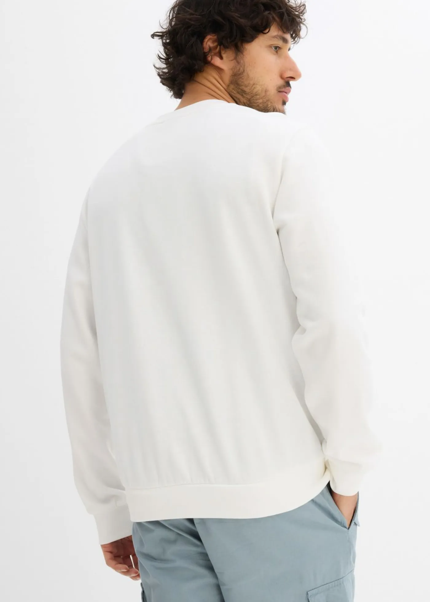 bonprix bonprix Básicos En Rebajas|Ropa Deportiva>Sudadera Blanco lana