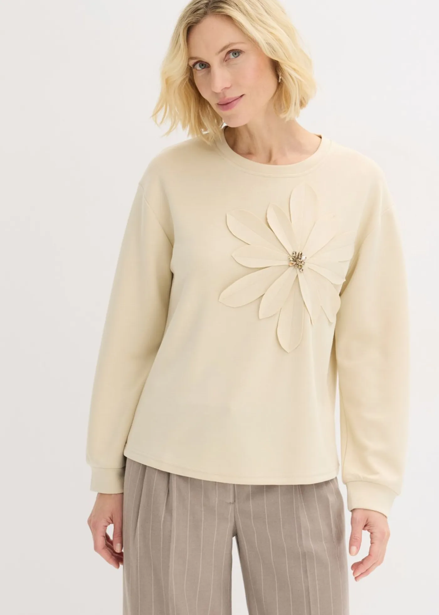 Mujer bonprix bonprix Sudadera con aplicación