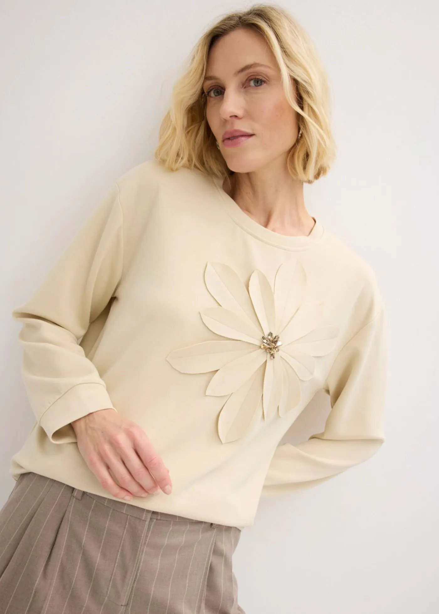 Mujer bonprix bonprix Sudadera con aplicación