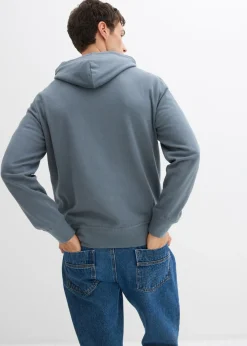 Hombre bonprix bonprix Sudadera con capucha de algodón puro