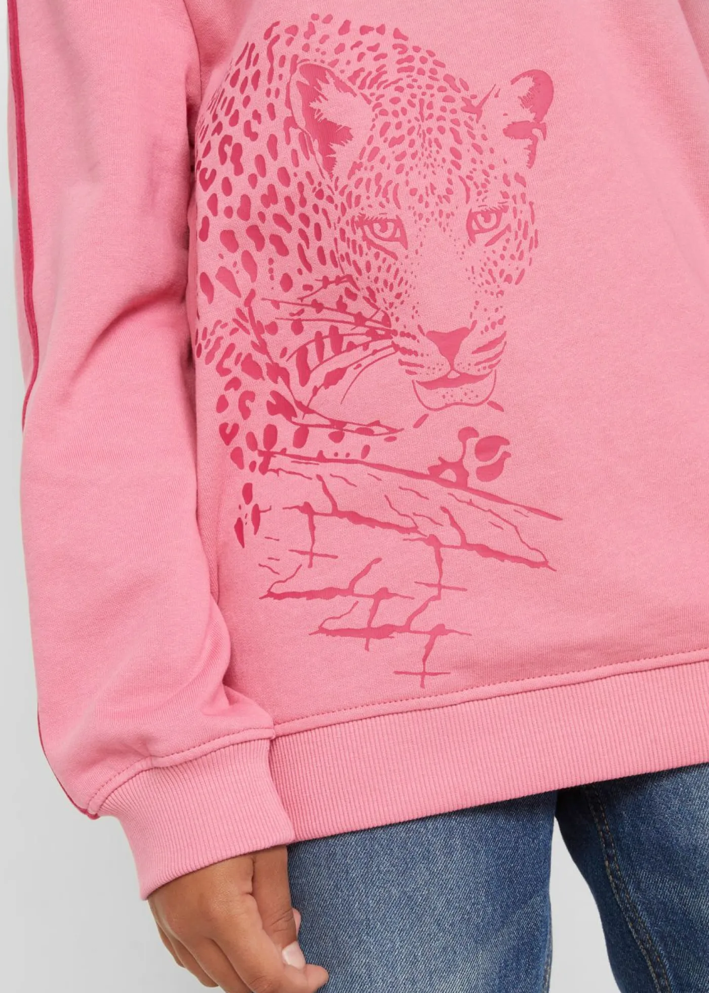 bonprix bonprix Ropa 9 A 16 Años·Sudaderas Y Jerséis>Sudadera con capucha de algodón orgánico Rosa