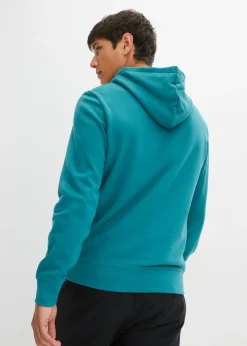 Hombre bonprix bonprix Sudadera con capucha de algodón puro