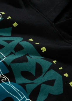 bonprix bonprix Ropa 9 A 16 Años·Sudaderas Y Jerséis|Ropa 9 A 16 Años·Novedades>Sudadera con capucha de algodón orgánico Negro