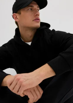 Hombre bonprix bonprix Sudadera con capucha de algodón orgánico puro, loose fit