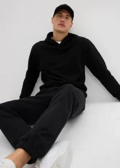 Hombre bonprix bonprix Sudadera con capucha de algodón orgánico puro, loose fit