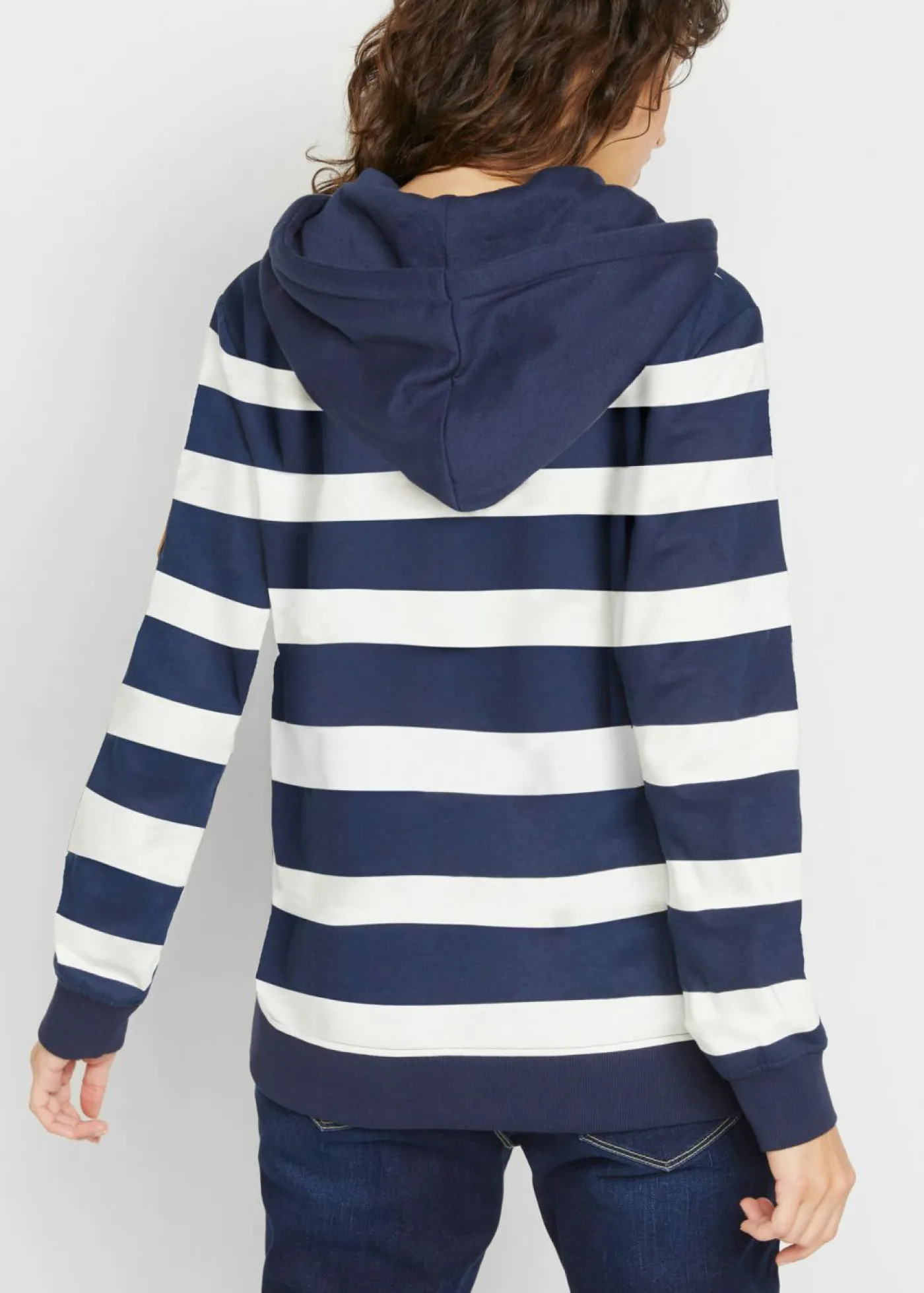 Mujer bonprix bonprix Sudadera con capucha de algodón puro