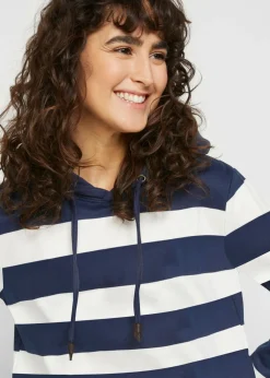 Mujer bonprix bonprix Sudadera con capucha de algodón puro