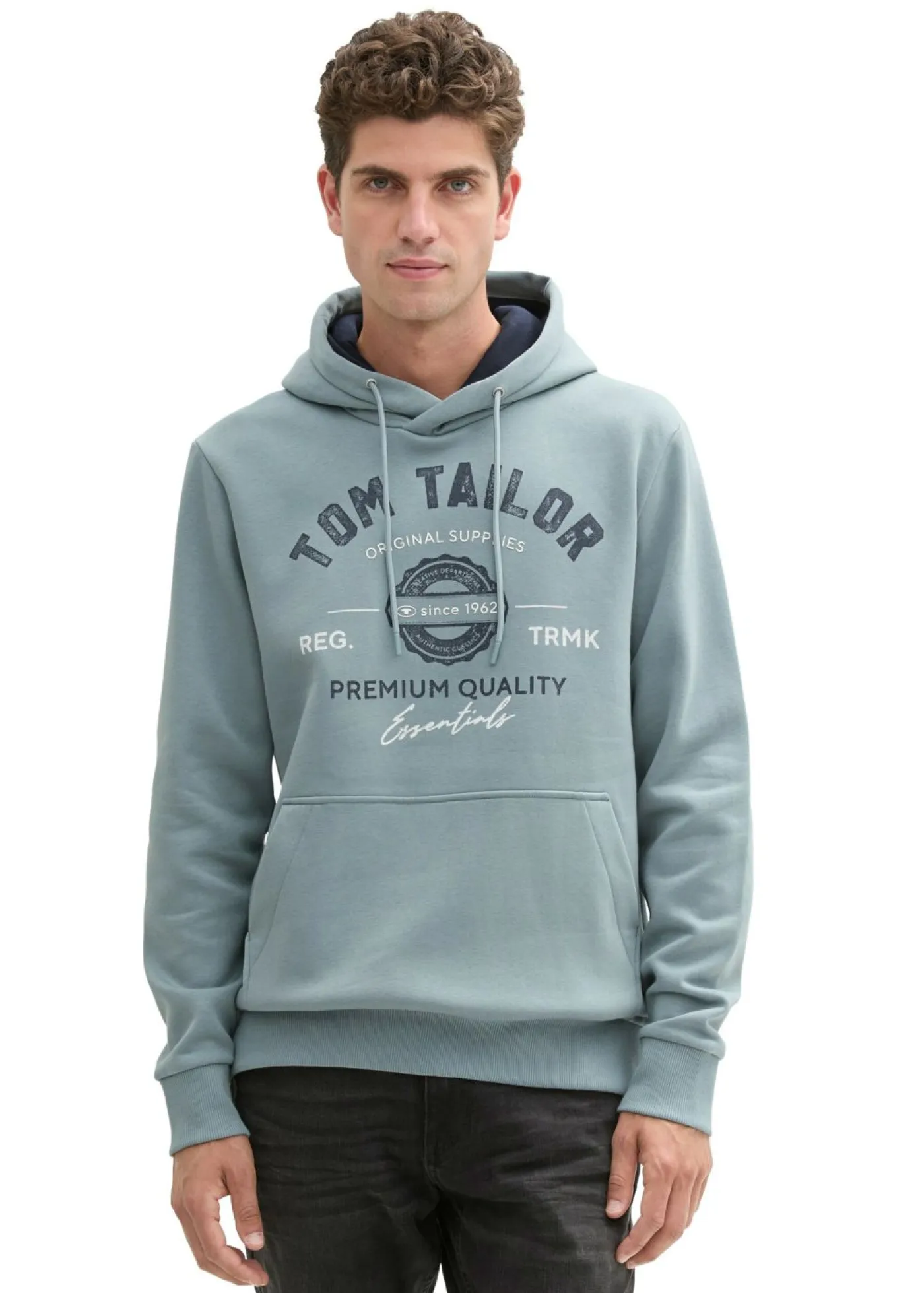 bonprix Tom Tailor Chándals>Sudadera con capucha de Tom Tailor Gris