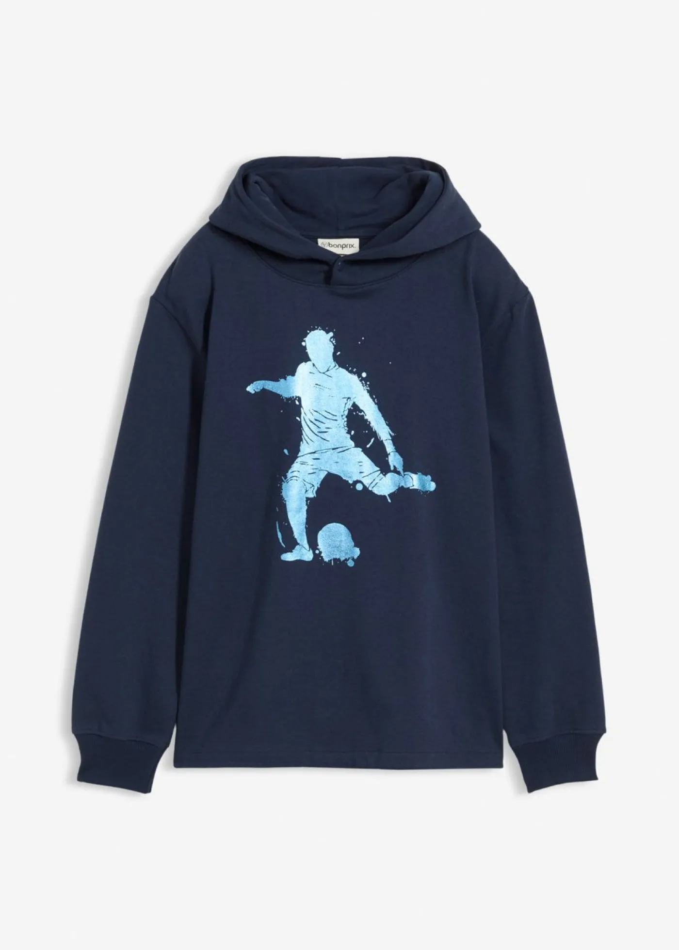 Niños bonprix bonprix Sudadera con capucha en suave mezcla de algodón